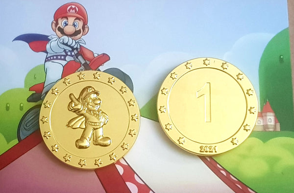 Stunt Man Mario - Limited Edition Coin