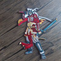 Samurai Optimus Prime - Transformers - Embroidered Morale Patch - Limited Edition
