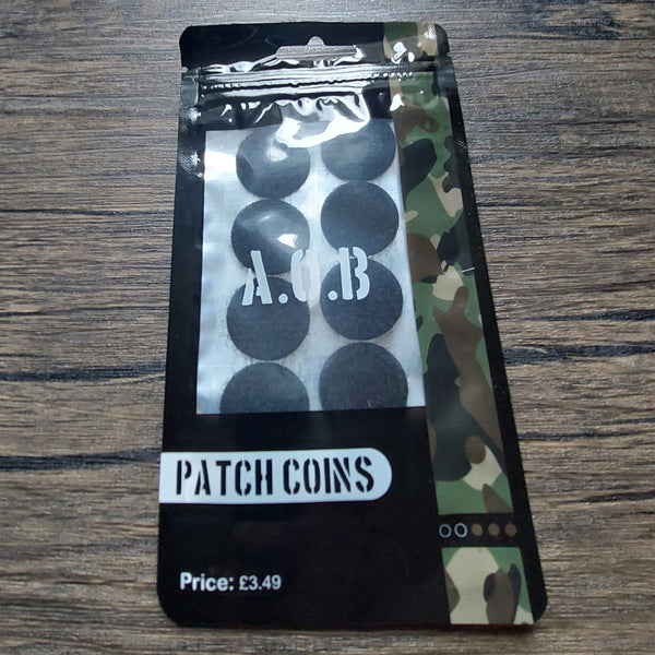 10 x 25mm Patch coins