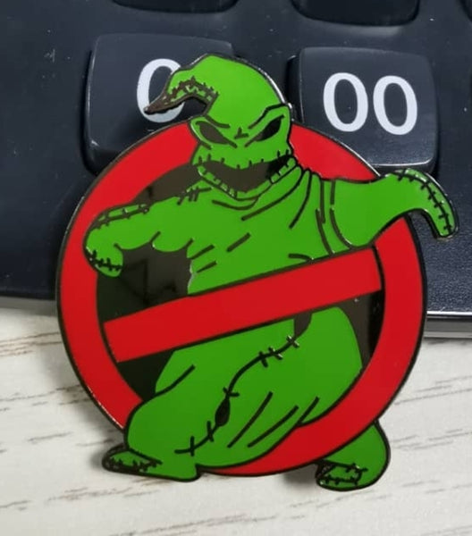 No Ghosts Pin Badge