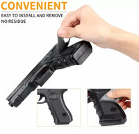 Adhesive grips for glock 17