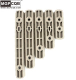 M-LOK to picatinny rail converter 5 piece set
