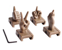 Pack of 4 novelty front sights