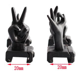 Pack of 4 novelty front sights