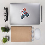 Stunt Bike Mario - Bubble-free stickers