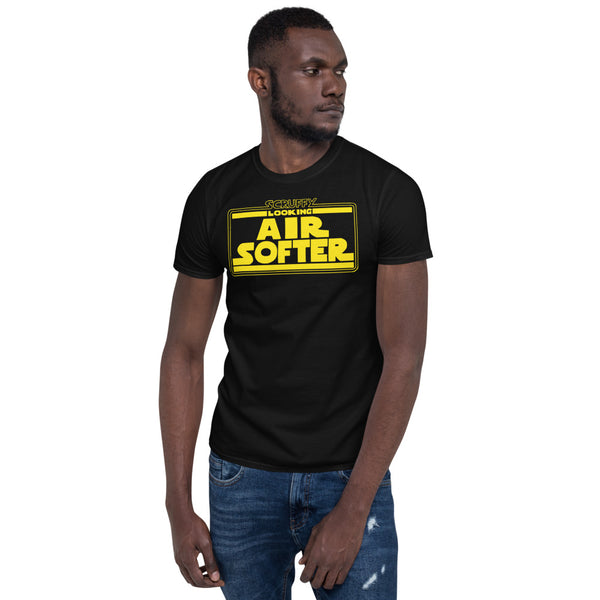 Scruffy looking airsofter - Short-Sleeve Unisex T-Shirt