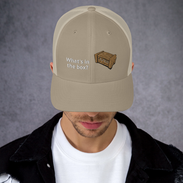 AOB Whats in the Box Trucker Cap